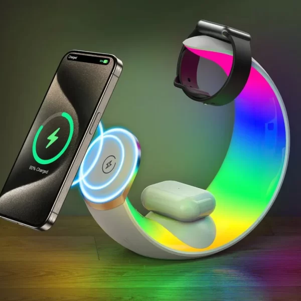 3-in-1-Rainbow-Wireless-Magnetic-Charger-Fast-Charging-RGB-Lamp-360-Rotation