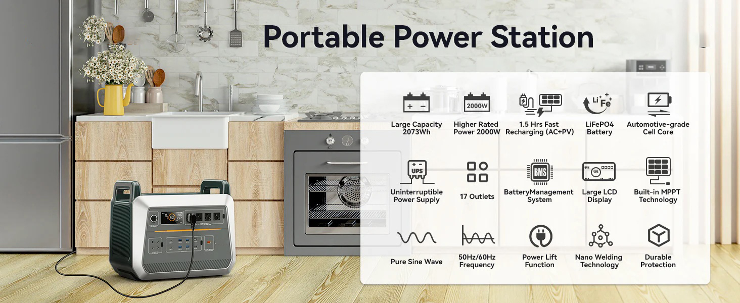 OEM portable power station