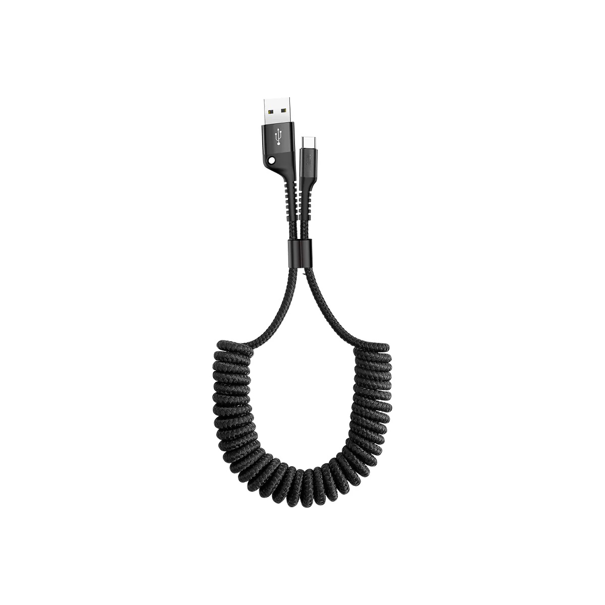 OEM Fish Eye USB-C Spring Cable 2A 3.3 ft