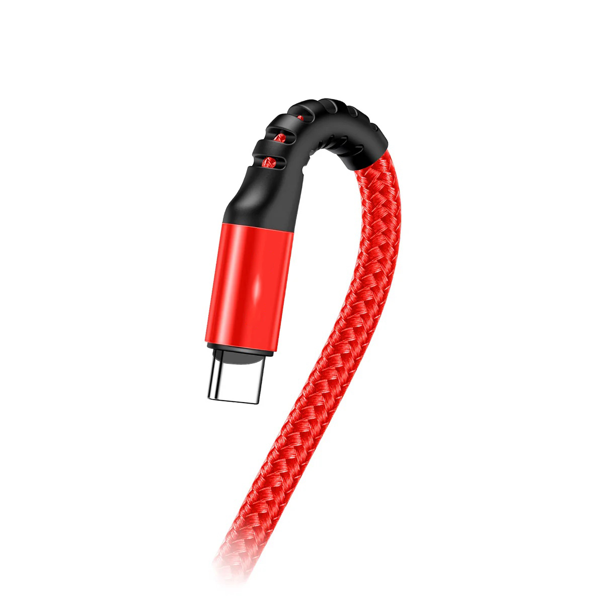 OEM Fish Eye USB-C Spring Cable 2A 3.3 ft