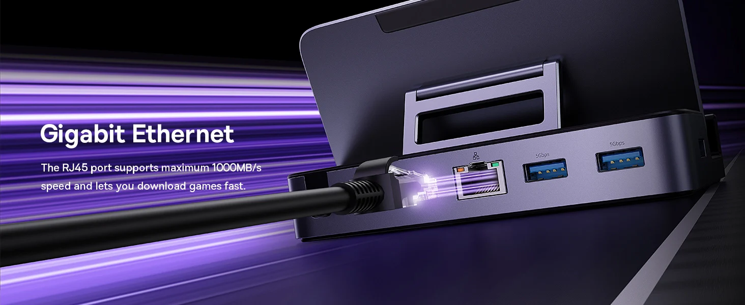 OEM GamerX 6 Ports USB-C Steam Deck Docking Station