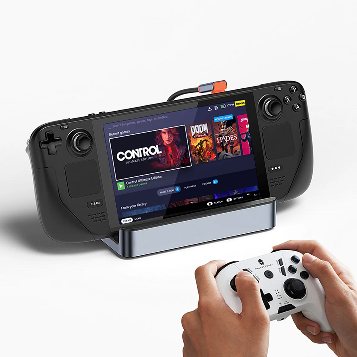 OEM GamerX 6 Ports USB-C Steam Deck Docking Station