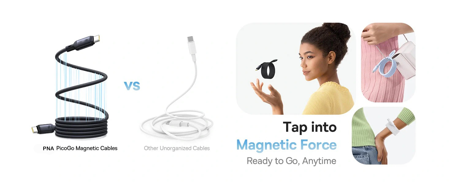 OEM Magnetic USB-C to USB-C Cable 240W