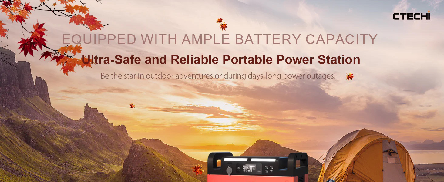 OEM LiFePO4 Portable Power Station 1500W 1210Wh