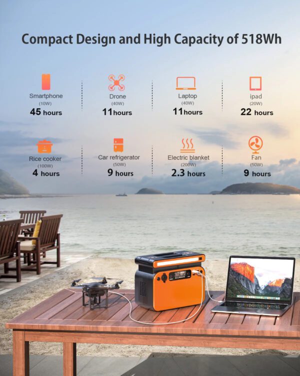 OEM Portable Power Station 500W